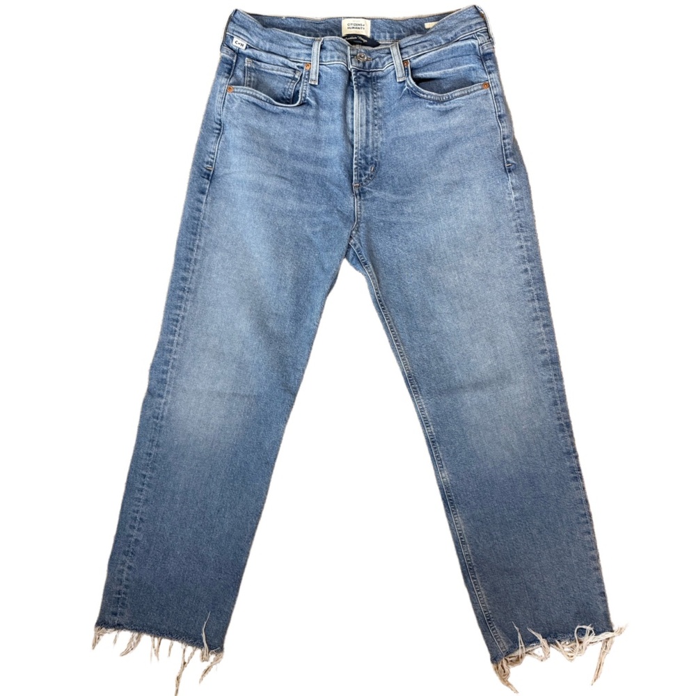 Citizens of Humanity Daphne Crop Straight Leg Jeans